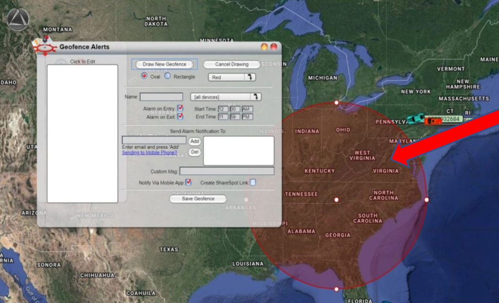 landairsea 54 geofences