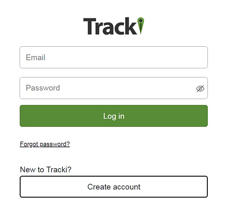 tracki login