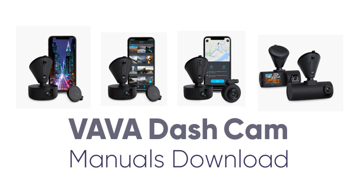 vava dash cam manual