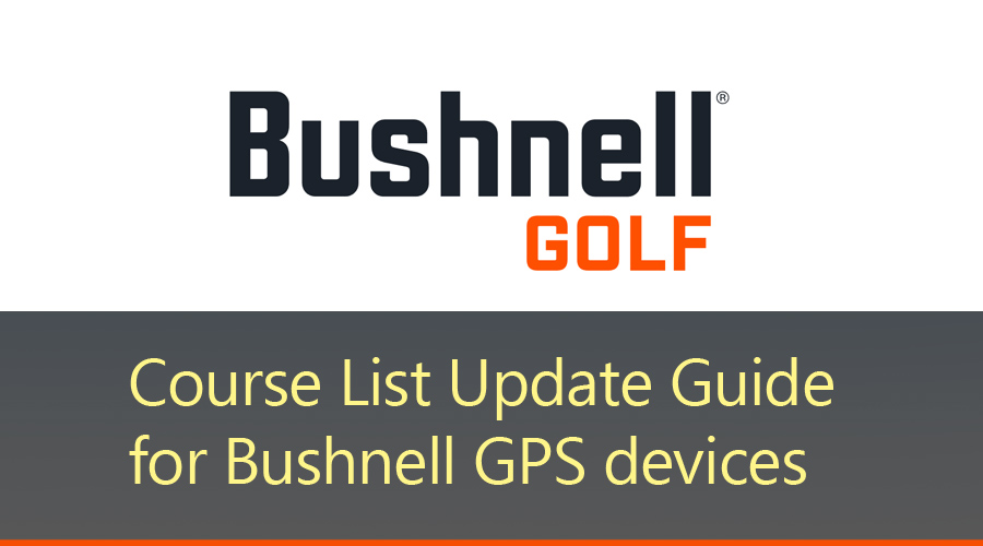 bushnell golf course list